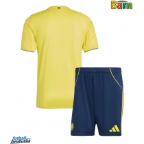 Al-Nassr Hjemmedraktsett Barn 2025-26 Kortermet (+ Korte bukser)